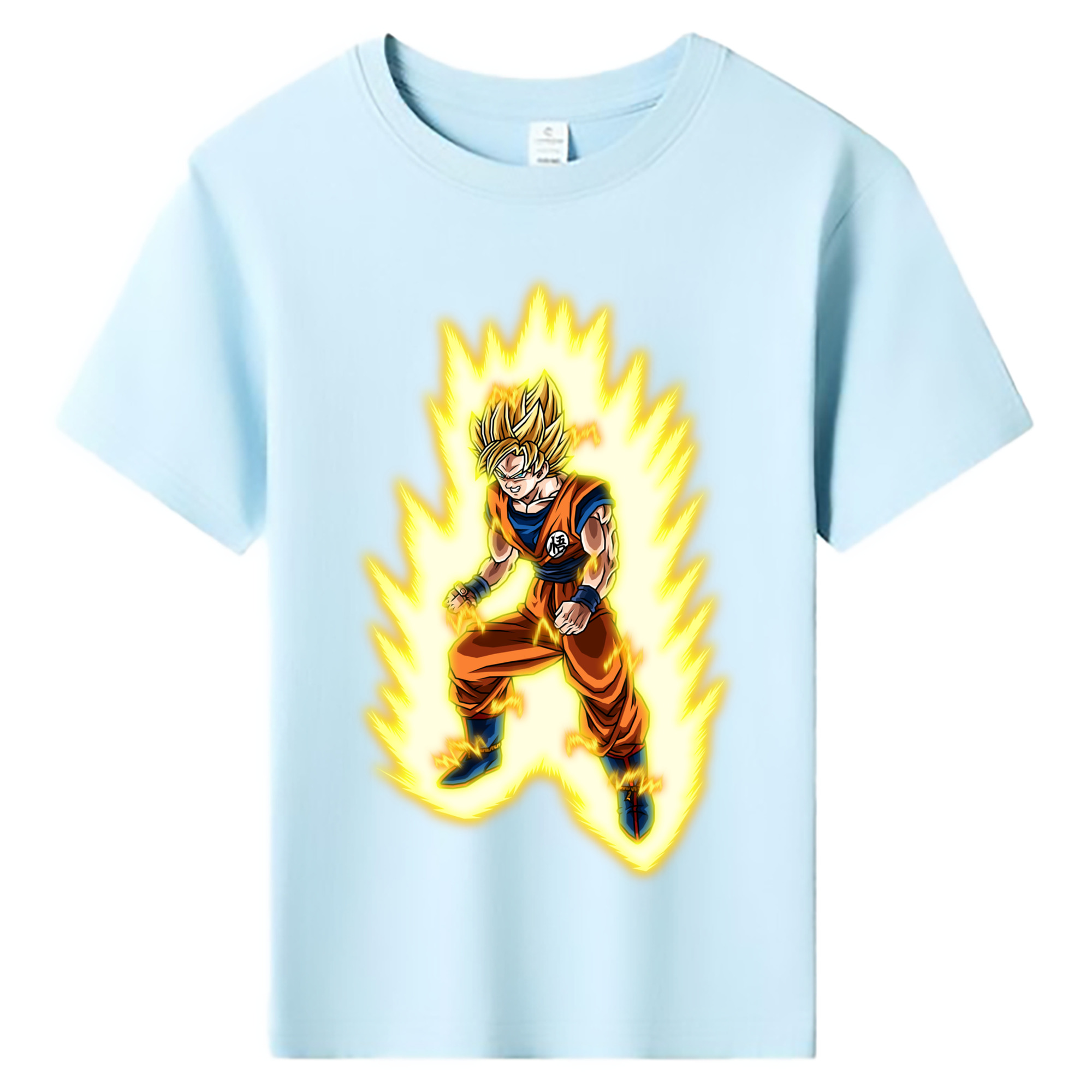 （画像用） ドラゴンボール 孫悟空（そん ごくう）Son Goku カカロット DRAGON BALL Kakarotto 綿100％キッズTシャツ（フロントプリント）